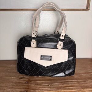 Mary Kay Deluxe Black Consultant Cosmetic Travel Luggage Tote Bag with Insert
